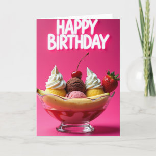 Verjaardagskaart Creamy Treat Kaart