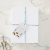 Verjaardagskaart Cute Construction Truck Cadeaulabel (Met Touw)