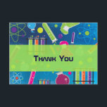 Verjaardagskaart dank je wel voor Mad Science-fees Bedankkaart<br><div class="desc">Verjaardagskaart dank je wel voor Mad Science-feestje. Zoek naar overeenkomende artikelen in mijn winkel. Neem contact met me op voor een maatbestelling.</div>