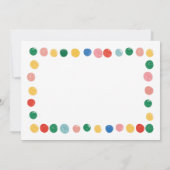 Verjaardagskaart Dankkaart Moderner Kunst Bedankkaart (Achterkant)