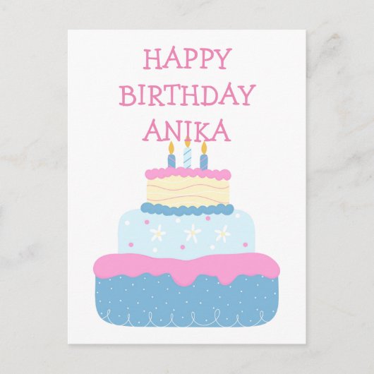 VERJAARDAGSKAART, DIRECT DOWNLOAD BRIEFKAART (Voorkant)