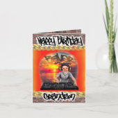 Verjaardagskaart DJ Kaart (Voorkant)