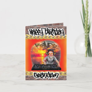 Verjaardagskaart DJ Kaart