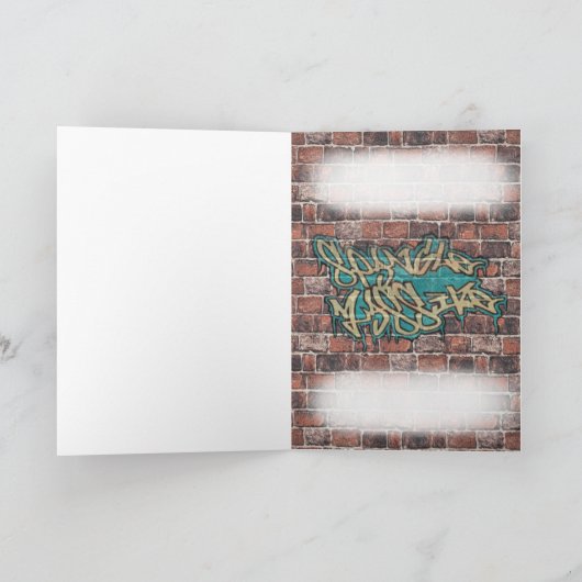 Verjaardagskaart DJ Kaart (Binnen)