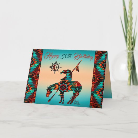 Verjaardagskaart einde van het pad kaart (Voorkant)