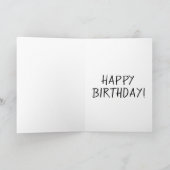 Verjaardagskaart Feestdagen Kaart (Binnen)