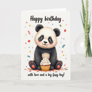 Verjaardagskaart Fuzzy Bear Kaart
