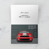 Verjaardagskaart garage kaart (Binnen)