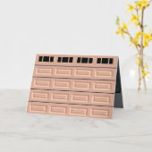 Verjaardagskaart garage kaart (Gele Bloem)