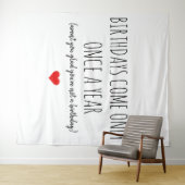VERJAARDAGSKAART GRAPPIG STOUT WANDKLEED (In Situ (horizontaal))