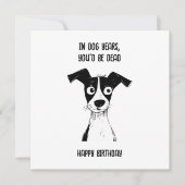 Verjaardagskaart Grappige verjaardagskaart voor op Kaart (Voorkant)