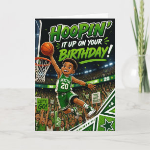Verjaardagskaart Hoopin' It Up Feestdagen Kaart