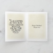 Verjaardagskaart ~ Hugo Kaart (Binnen)