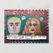 Verjaardagskaart-hulde Briefkaart (Voorkant)