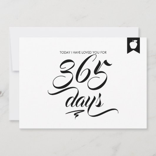 Verjaardagskaart 'Ik hou al dagen van je' Kaart (Voorkant)