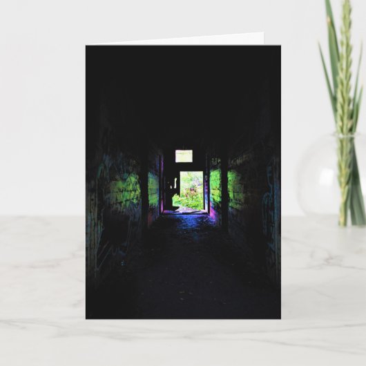 "Verjaardagskaart "In de Strot"" Kaart (Voorkant)