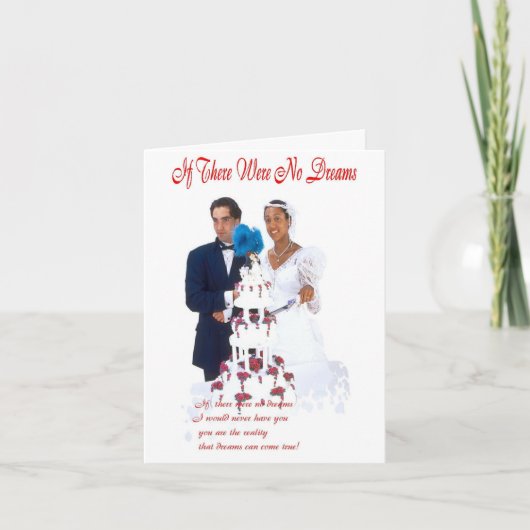 Verjaardagskaart/Interraciaal Kaart (Voorkant)