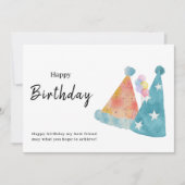 Verjaardagskaart Kaart (Voorkant)