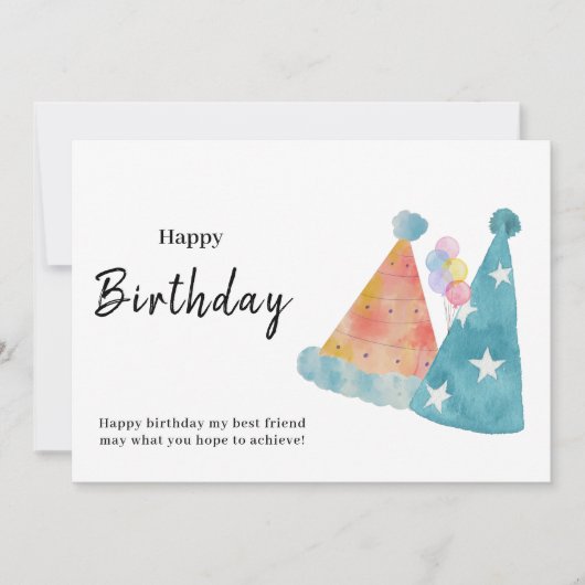 Verjaardagskaart Kaart (Voorkant)