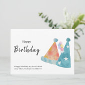 Verjaardagskaart Kaart (Staand voorkant)