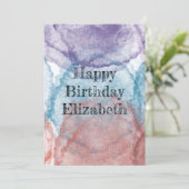 verjaardagskaart kaart (Staand voorkant)