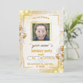 verjaardagskaart kaart (Staand voorkant)