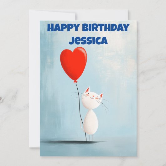 Verjaardagskaart kaart (Voorkant)