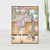 VERJAARDAGSKAART KAART (Voorkant)