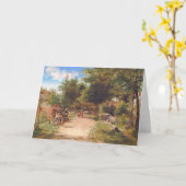 verjaardagskaart kaart (Gele Bloem)