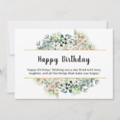 Verjaardagskaart Kaart (Voorkant)