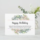 Verjaardagskaart Kaart (Staand voorkant)