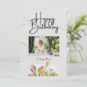 Verjaardagskaart Kaart (Staand voorkant)