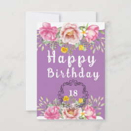 Verjaardagskaart Kaart