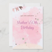 verjaardagskaart kaart (Achterkant)