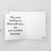 Verjaardagskaart Kaart (Binnen)