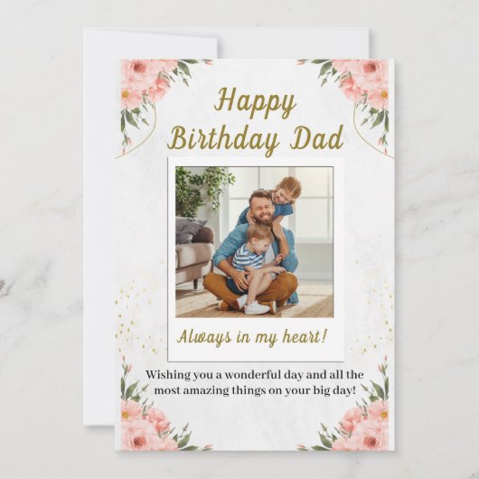 Verjaardagskaart Kaart (Voorkant)