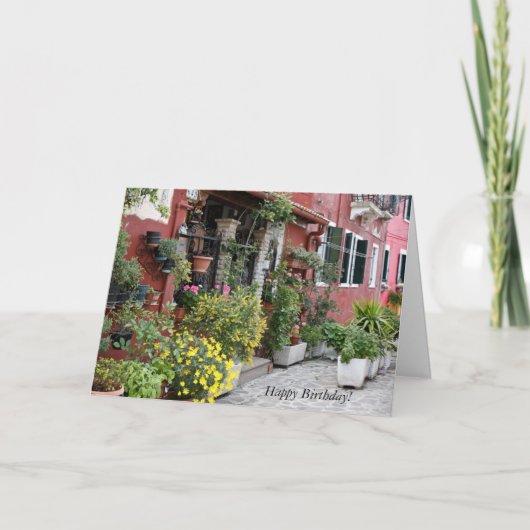 Verjaardagskaart Kaart (Voorkant)