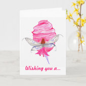 Verjaardagskaart Kaart (Gele Bloem)