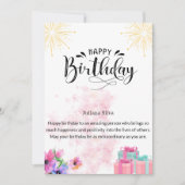 Verjaardagskaart Kaart (Voorkant)