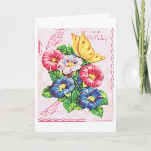  verjaardagskaart kaart (Voorkant)