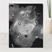 VERJAARDAGSKAART KAART (Achterkant)