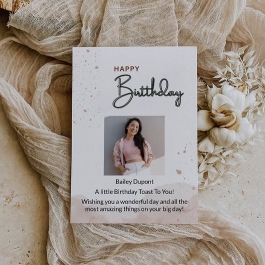 Verjaardagskaart Kaart