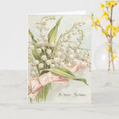 verjaardagskaart kaart (Gele Bloem)