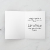 Verjaardagskaart Kaart (Binnen)