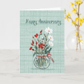 Verjaardagskaart Kaart (Gele Bloem)