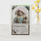  verjaardagskaart kaart (Gele Bloem)