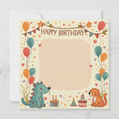 Verjaardagskaart Kaart (Voorkant)