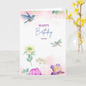 Verjaardagskaart Kaart (Gele Bloem)
