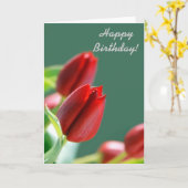 Verjaardagskaart Kaart (Gele Bloem)
