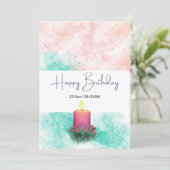 Verjaardagskaart Kaart (Staand voorkant)